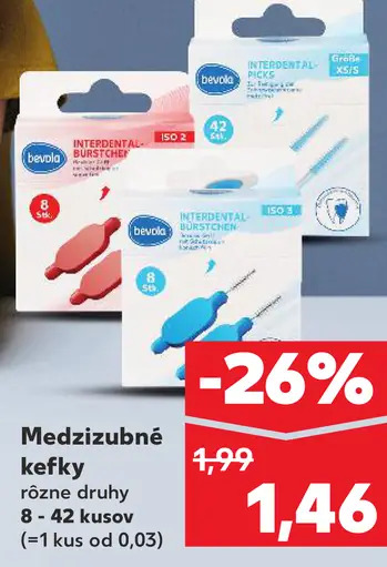 Bevola Medzizubné kefky