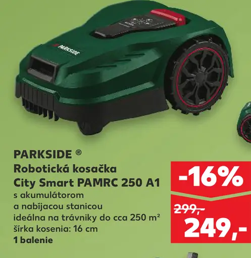 Parkside Robotic Kosačka City Smart PAMRC 250 A1