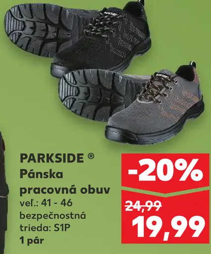 Parkside Pánska pracovná obuv