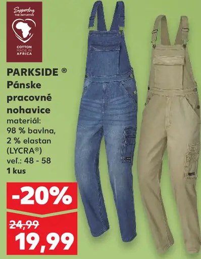 Parkside Pracovné nohavice