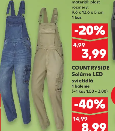 COUNTRYSIDE Solárne LED svietidlo