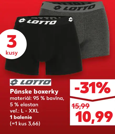Lotto Pánske boxerky