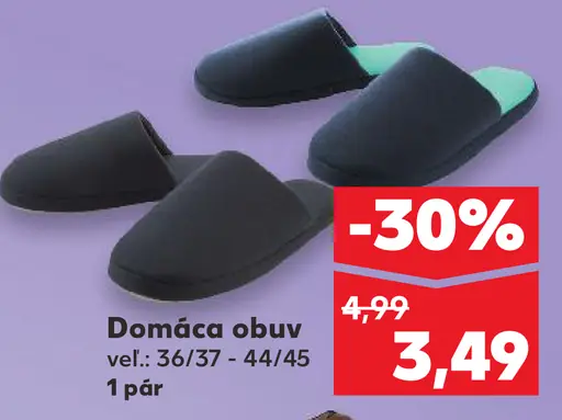 Domáca obuv
