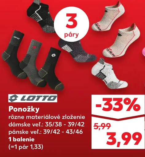 Lotto Ponožky