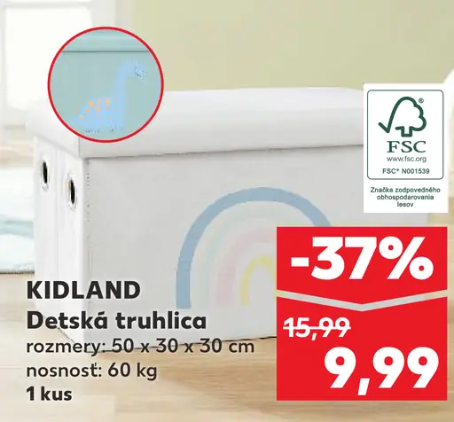 Kidland Detská truhlica