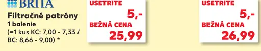 BRITA Filtračné patróny