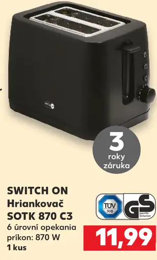 SWITCH ON Hriankovač SOTK 870 C3