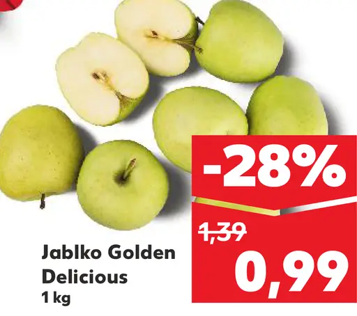 Jablko Golden Delicious