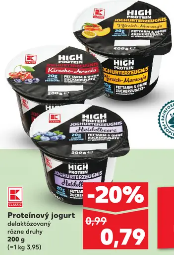 K-Classic Proteínový jogurt