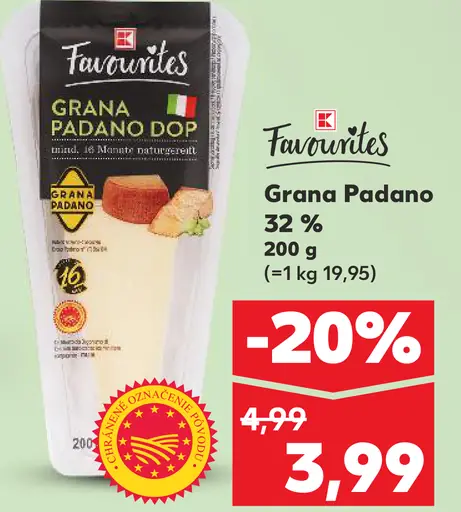 Grana Padano 32 %