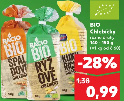 Racio BIO Chlebíčky