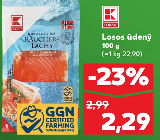 Račiuler losos údený