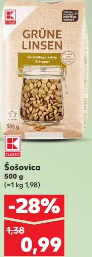 K-Classic Šošovica