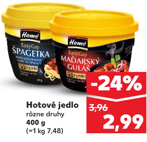Henosi Hotové jedlo