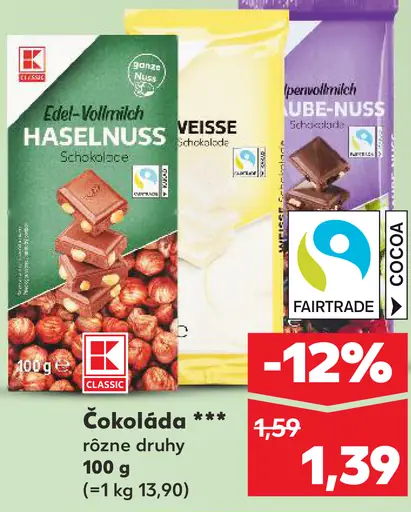 K-Classic Čokoláda