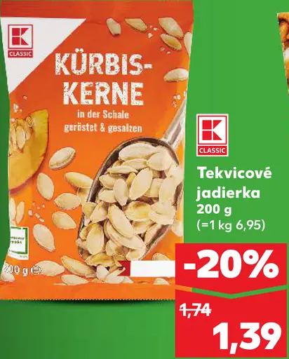 K-Classic Tekvicové jadierka