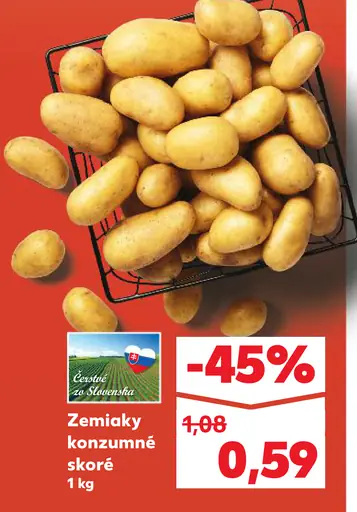 Zemiaky konzumné skoré