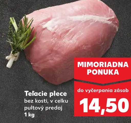 Ťažme spracovateľ mäsa Telacie plece