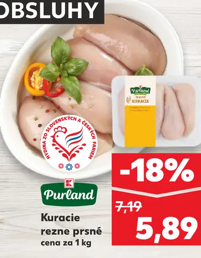 PurLand Kuracie rezne prsnaté