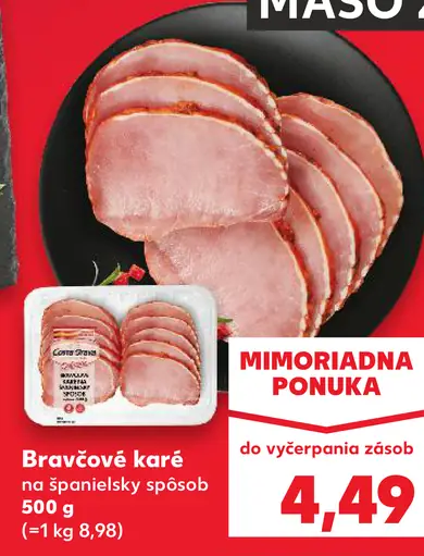 Bravčové karé na španielsky spôsob