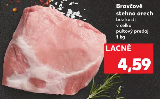 Bravčové stehno orech bez kosti