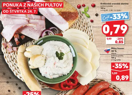 Milsy Inovec údený syr