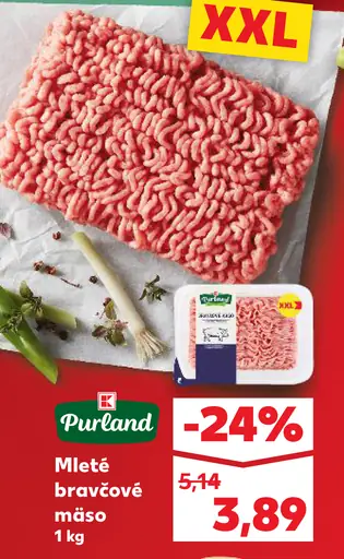 Purland Mleté bravčové mäso