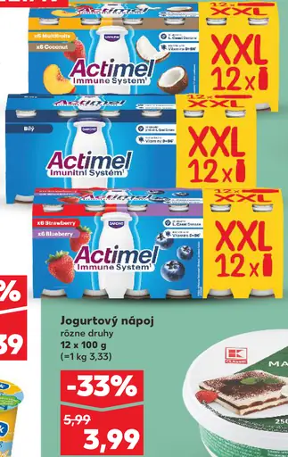 Actimel Jogurtový nápoj