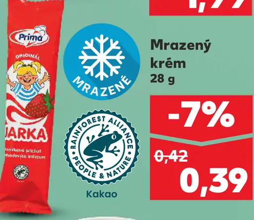 Prima mrazený krém