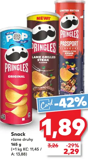 Pringles Snack plechovka