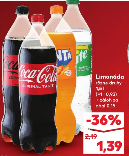 Coca-Cola limonáda