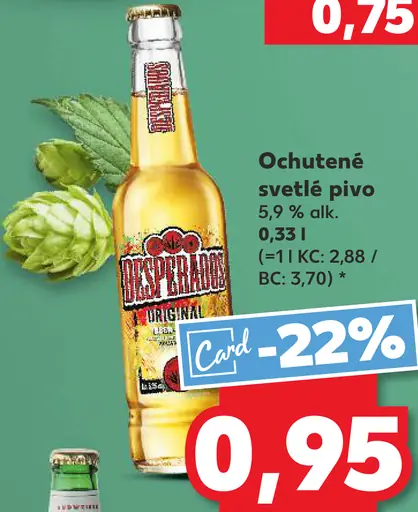 Desperados Ochutené svetlé pivo