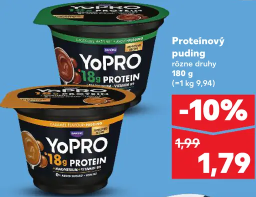 Yopro proteínový puding