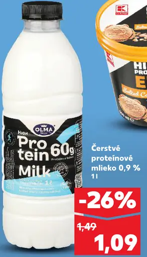 Olma Čerstvé proteínové mlieko 0,9 %