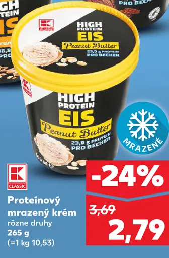 K-Classic Proteínový mrazený krém