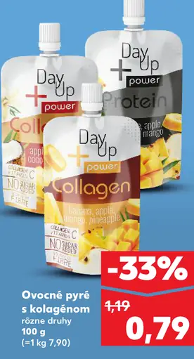 DayUp Ovocné pyré s kolagénom