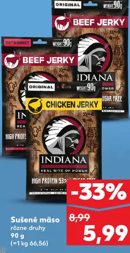 Indiana Sušené mäso