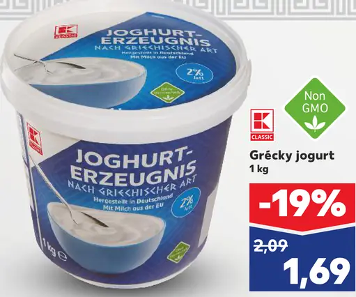 K-Classic Joghurt nach griechischer Art