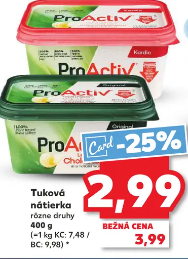 ProActiv Tuková nátierka