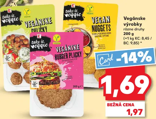 Take it Veggie vegánske výrobky