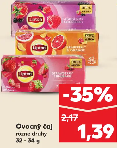 Lipton Ovocný čaj
