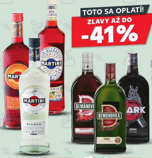 Martini Vermút Vinny nealko nápoj