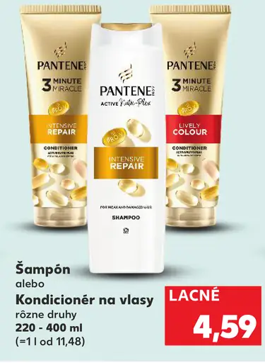 Pantene Šampón alebo Kondicionér na vlasy