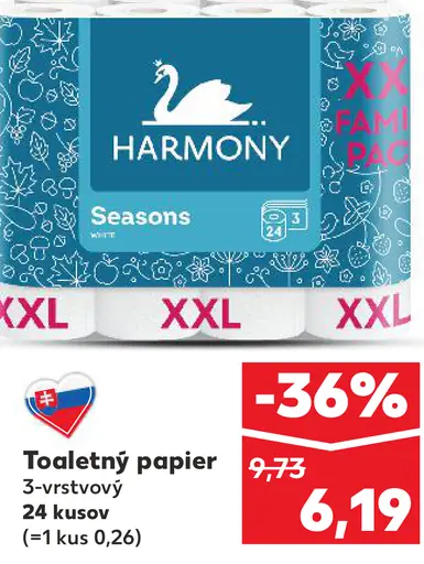 Harmony Seasons toaletný papier