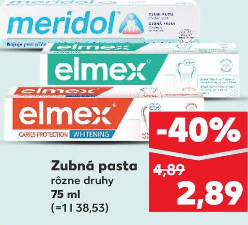 Elmex zubná pasta