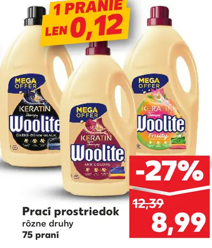 Woolite tekutý prací prostriedok