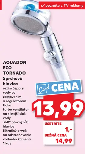 Aquadon Eco Tornado sprchová hlavica