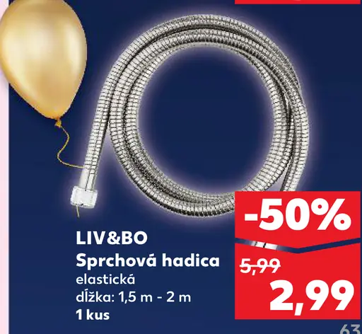 LIV&BO Sprchová hadica