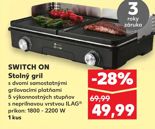 Switch On Stolný gril