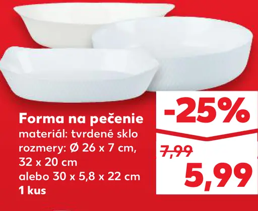 Forma na pečenie